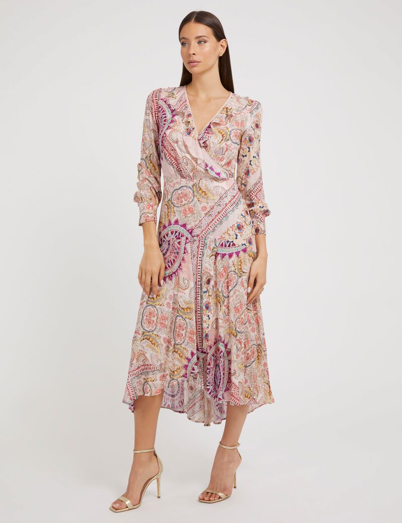 All Over Print Long Dress