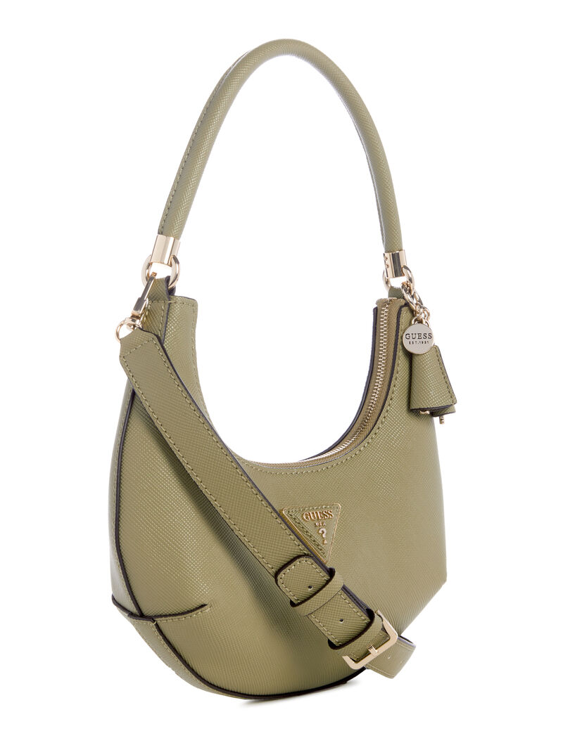 Gizele saffiano hobo bag