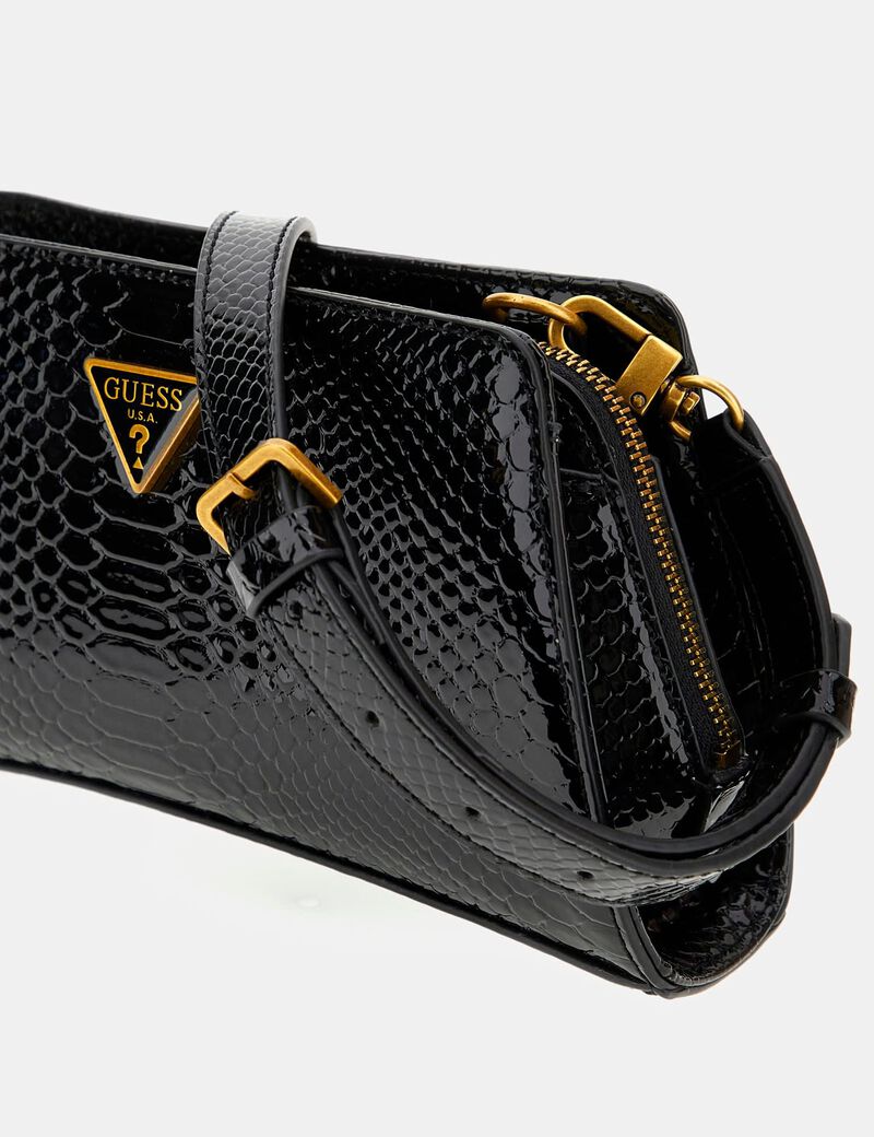 Annita python-print crossbody