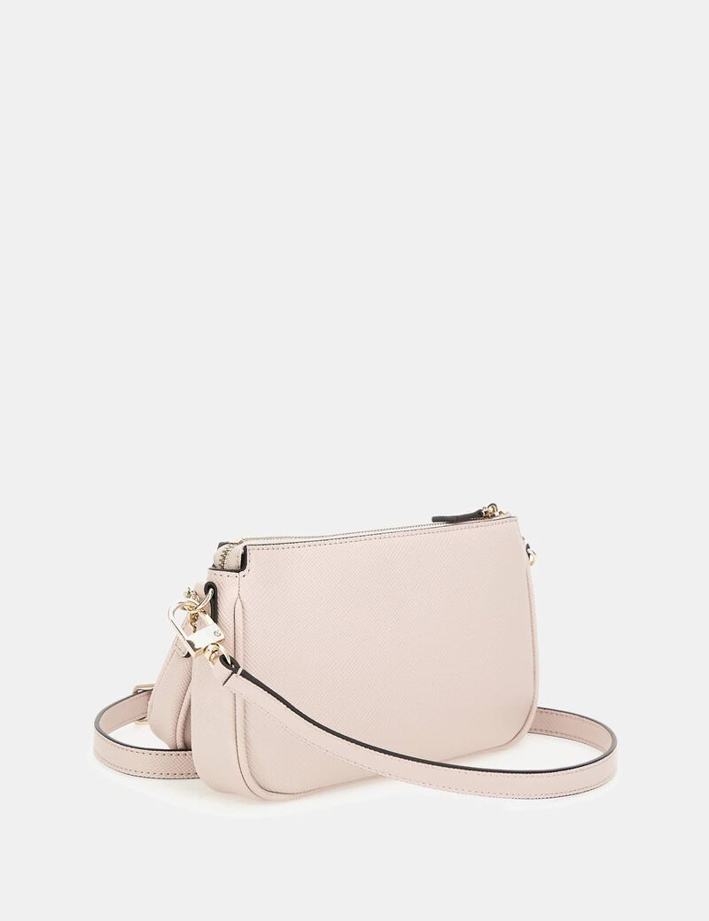 Noelle Saffiano Mini Crossbody Bag