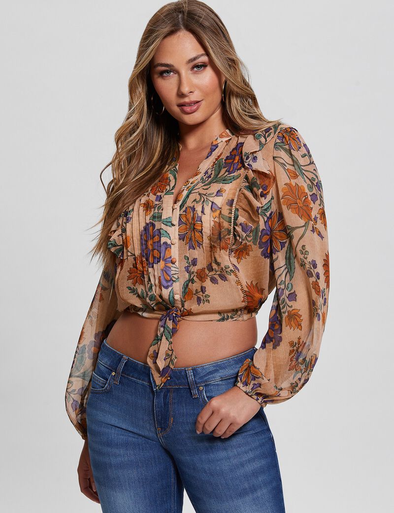 Floral Print Blouse