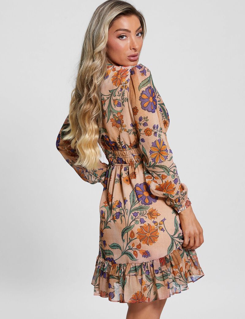 All Over Print Mini Dress