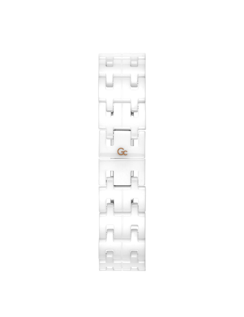 Gc Rose Gold And White Multifunction Watch